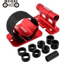 MUQZI Bike Fork Mount Rack Car Roof Rack Car Carrier Bracket MTB Road Folding Bicycle Quick Release Thru Axle Mount Adapter