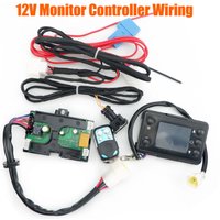 12V Air Diesel Heater LCD Monitor Switch Control Controller Board Motherboard Mainboard Remote For Car Van Camper Plateau model