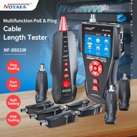 NOYAFA NF-8601W Netzwerkkabeltester RJ45 RJ11 Kabel Tracer PING Tester POE Checker Mehrzweck-Kabelfinder Netzwerkwerkzeuge