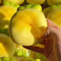 Pineapple Squeeze Squishy Toy Kawaii Cream Squishies Fidget Toy Fruits Vegetables Soft Girl Birthday Gift stress relief toy