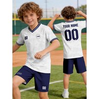 England 2026 Customized Name and Number Kids Sports Kit Fan Apparel