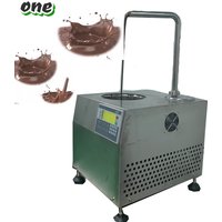 New Automatic Chocolate Dispenser Tempering Machine Hot Chocolate Dispenser Chocolate Spraying Machine