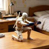 Creative Warrior Pen Holder 3D Printing Samurai Pencil Organizer Stand School Stationery Rack Office Desktop Accessories Gifts
