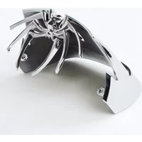 Motorcycle Chrome Spider Rear Tail Light Cover For Harley Dyna Sportster 883 1200 XL Touring Electra Glide FLH Road King FLHR