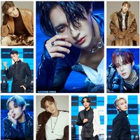 Kpop Ateez Group Diamond Painting Pattern Crafts Cross Stitch 5D DIY Art Mosaic House Decor New Drawing Gift Printed Pictures