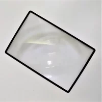 3Pcs Glass Reading Aid Glass Page Magnifying Lens Reading Magnifier Full Page Large Sheet Magnifier Magnifying