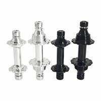 AliExpress NONE Fixed Gear Bike Hub Fixie Bike Hub Aluminum Hub Freewheel Single Speed Front 20H Rear 24H Fixed Bicycle Hub Track Fixie Part