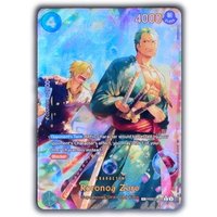 OPCG One Piece TCG English PRB02-006 Zoro SP Zoro&Sanji Textured Foil Card Anime Collectible Cards Game Toys
