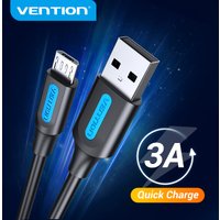 Vention Micro USB Cable 3A Fast Charging USB Data Cord for Samsung S7 S6 Note Xiaomi Huawei HTC Mobile Phone USB Charger Wire