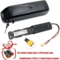 EU-Lager, 7-Tage-Schnelllieferung, Hailong 36V 48V 20Ah Hochleistungs-Entfernbarer Lithium-Akku für Elektrofahrräder, Wasserdichter E-Bike-Akku mit umwandelbarem XT60-T-Stecker-Adapter, Komplettset