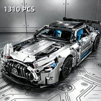 1310 PCS Racing Car Building Blocks Set, 1:14 Scale Technical Sports Vehicle Model Kit for Adults, Assembly Toys Birthday Gifts