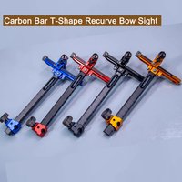 ULTIMA RC3 Style 9-inch Archery Bow T-shaped Sight Carbon Recurve Bow Sight | Competition Archery Sight