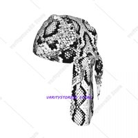 AliExpress NONE Quick-drying Beanie Pirate Hat Snake Skin Scales Texture Sport Cycling Cap Hiking Camping Head Scarf Bandana Hat