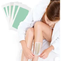 20stick Professional Hair Removal Wax Strips for Summer Depilation Double Sided Cold Wax Paper for Leg Body Face Useful