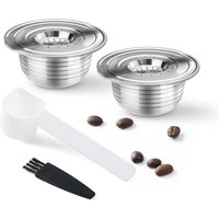 iCafilas Refillable Capsules Bialetti Capsules Coffee Bialetti Reusable Stainless Steel for coffee machine Bialetti