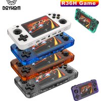 15000+ Ready Games! 3.5" IPS Retro Handheld Console RK3326, 3000mAh Long Play original ARKOS Blue R36H 64GB 128GB