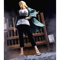 1/12 Scale Five Generations Tsunade Cloth Robe Vest Pants Shoes Set Clothes for 6" Action Figure CF Body Model