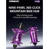 AliExpress TANKE MTB hubs 360 noise 32/36Holes 6 Bearing 9 Pawl 7-12 Speed bike hub Disc Brake bicycle accessories Noisy Cube TH560 Winter