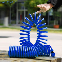 【ZYAA-1】Expandable Retractable EVA Garden Hose 10/15m Portable Spring Water Pipe For Car Wash And Flower Lawn Watering