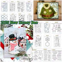 Holiday Greetings The Faelight Chronicles Collection Christmas Stamps Scrapbooking Craft Supplies DIY Make Photo Embossing