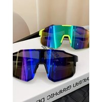 AliExpress BMAD 2PCS Black Frame Cycling Sunglasses For Men Women Riding Water Silver Lens Outdoor Sports Anti-ultraviolet Protection