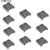 10pcs DFPlayer Mini MP3 Player Module TF Card U Disk Mini MP3 DF Player Audio Voice Module IO/Serial Port/AD For Arduino DIY Kit