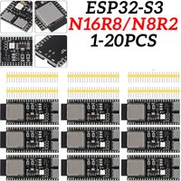 XZG ESP32-S3-DevKitC-1 ESP32-S3 N8R2 N16R8 WiFi Bluetooth-compatible BLE 5.0 Mesh Development Board ESP32 Wireless Module 1-10P