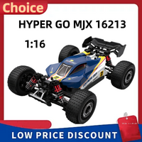 HYPER GO MJX 16213 1:16 RC-Spielzeug 2,4G 4WD Bürstenloser Hochgeschwindigkeits-RC-Truck für Erwachsene Offroad 4x4 Ferngesteuertes Fahrzeug RC-Autos für Erwachsene