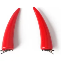 Anime Arataki Itto Headwear Cosplay Red Ghost Horns Headband Hairpin Game Jewelry Accessories Prop Halloween Gift