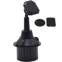 Mini 4pcs N50 Magnetic Cup Holder Phone Mount Flexible Gooseneck Arm Car Cup Phone Holder Magnets Mount for All Cellphones