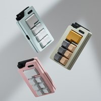 Keyboard Key Toy Finger Keyboard Keychain Fidget Clicker Toy Mechanical Keyboard Switch Keycaps Toys for Adults