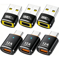 USB To Type C OTG Adapter USB C Female to USB A Male Converter i 100W Fast Charging USB 2.0