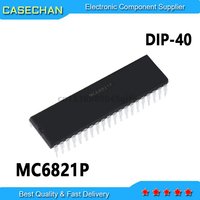 10PCS New and Original MC6821 MC6821P DIP-40