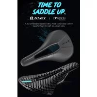 AliExpress RYET 3D Printed Carbon Fiber Bike Saddle - Super Light Road MTB Racing Seat - Comfortable Ergonomic Cycling Saddle for Men Women