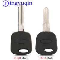 jingyuqin Transponder Car Key Shell for Ford Escape Kuga Maverick Focus Mondeo F150 Mustang Replacement Key Case Fob FO38/FO10
