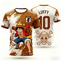 Maillot de football One Piece Luffy Japon 2026 pour enfants et adultes – Kit spécial de football à séchage rapide pour hommes