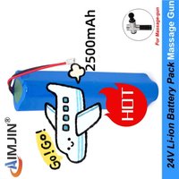 100% New 24V 2500mAh Li-ion Rechargeable Battery Pack for Phoenix A1 Massage Gun,Fascia Gun