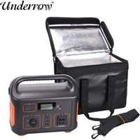 Fireproof Waterproof Explosionproof Safe Storage Pouch with zipper for Portable Power Station Battery / Passports /Cash / Letter