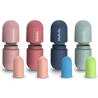 Sound-proof Sleeping Mute Soft Earplugs Special Soft Dumbbells Rebound Slowly Student Anti-Noise Protection Anti Snore Earplug