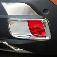 For Peugeot 3008 GT MK2 2017 2018 2019 2020 2021 2022 2023 Rear Fog Light Trim Frame Cover Sticker Modification Accessories