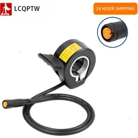 Ebike Thumb Throttle 130X for Bafang Mid Drive Motor Conversion Kits 250W 500W 750W 1000W Speed Control Finger Throttle