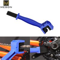 AliExpress NONE 2pcs Motorcycle Bicycle Chain Cleaner Chain Brush for Mountain Road Motorbike Outdoor Cycling Flywheel Cleaning Tool Accessories