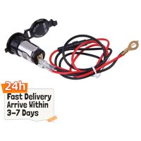 12V Cigarette Lighter Socket Auto Accessories Car Motorcycle Cigarette Lighter Replacement Portable for Boat Tractor