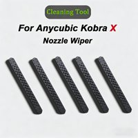 High Quality For Anycubic Kobra X Nozzle Brush Nozzle Wiper KX Cleaner High-Temp Resist Kobra X Accessories Hotend Cleaning Tool