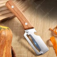 MultiFunction Kitchen Peeler Stainless Steel Fruit Knife Vegetable Peeler 2-in-1 Kitchen-Specific Peeler Slicing Bottle Opener