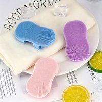 Mini Finger Facial Cleansing Brush, Soft Silicone Massage Brush for Makeup Remover Face Washing, Portable Facial Cleaning Tool
