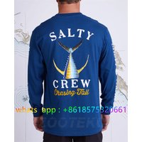 Men's Performance Long Sleeve Fishing Clothes Summer Uv Sun Protection Fishing Sailing Gear Quick-Dry T-shirt Camisa De Pesca