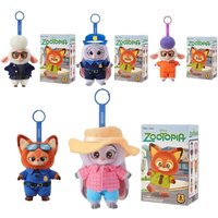 2026 New Zootopia Mystery Box Cute Vinyl Doll Judy Nick Collectible Figure Blind Box Toy Backpack Decoration Kids Gift
