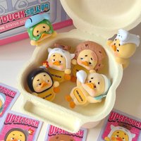 Mini Upset Duck Status Display Duck Mystery Box Upsetduck Surprise Anime Figure Desktop Decoration Doll Toy Girl Blind Box Gift