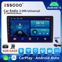 ESSGOO 9" Car Radio MT8163 Carplay Android Auto Android 4GB 64GB Universal Multimedia Player GPS RDS Autoradio Stereo NO AM image 4